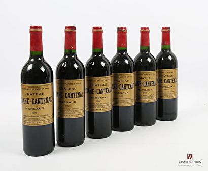 null 6 bottles Château BRANE CANTENAC Margaux GCC 2002
	Impeccable presentation and...