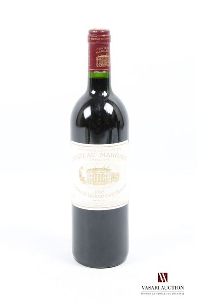 null 1 bottle Château MARGAUX Margaux 1er GCC 1998
	And. a little stained. N: half...
