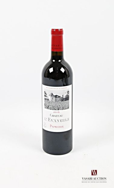 1 bouteille	Château L'EVANGILE	Pomerol	2015
	Présentation...