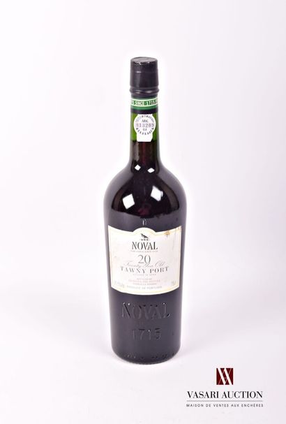 null 1 bottle Port QUINTA DO NOVAL 20 years old
	Et. stained. N: half neck.
