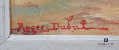null DUBUT Roger (1890-1960)
Minaret of Temacine, Touggourt (Algeria)
Oil on panel
Signed...