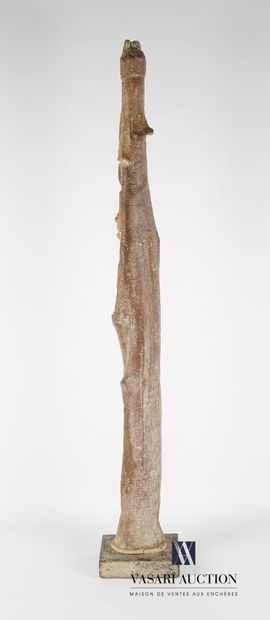 null MAURIN Hugues (1925-2017)
Maternity 
Wood and fibers
Signed at the bottom
Base...