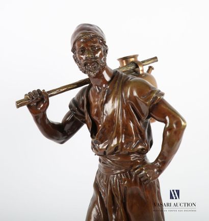 null DEBUT Jean-Didier (1824-1893), after
The bearer with the water jug
Bronze with...