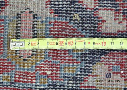 null Hamadan carpet (cotton warp and weft, wool pile), Northwest Persia, second half...