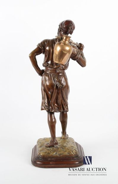 null DEBUT Jean-Didier (1824-1893), after
The bearer with the water jug
Bronze with...