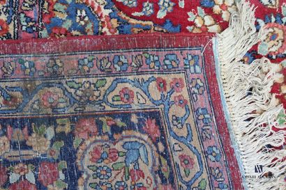 null Kirman carpet (cotton warp and weft, wool pile), Southeast Persia, circa 1940
358...