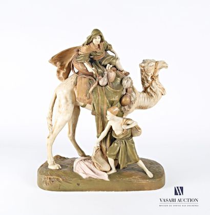 null ROYAL DUX - BOHEME
Traveler on his dromedary
Cookie treated in polychromy and...