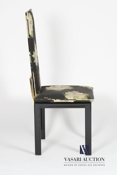 null Jean-Claude MAHEY (Born in 1944)
Suite of six dining room chairs, the right...
