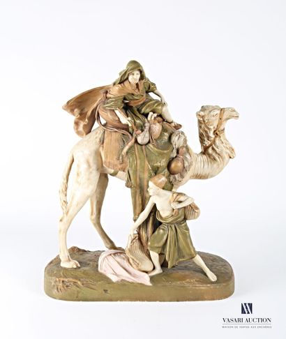null ROYAL DUX - BOHEME
Traveler on his dromedary
Cookie treated in polychromy and...