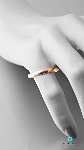 null Yellow gold 750 thousandths ring 
Weight : 3,8 g - Size 63
