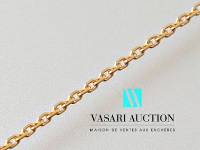 null Chain in yellow gold 750 thousandths mesh forçat
Weight : 4,2 g - Length : 50...