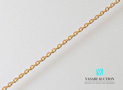 null Chain in yellow gold 750 thousandths mesh forçat
Weight : 4,2 g - Length : 50...