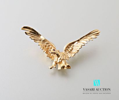 Pendant in the shape of eagle with spread...