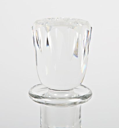 null BACCARAT 
Wine carafe in crystal model Cassino, the body with decoration of...
