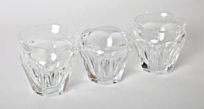 null BACCARAT
Lot including a crystal coffee cup Harcourt model (Height: 6,5 cm -...