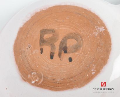 null PICAULT Robert (1919-2000)
Cassolette à manche en terre cuite vernissée à décor...