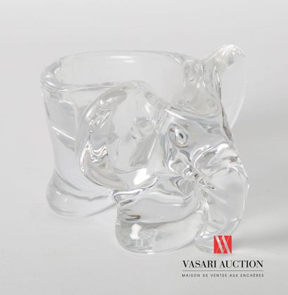 null ART VANNES FRANCE - Cristallerie d'
Un cendrier figurant un éléphant.
Marque...