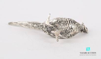 null Silver subject representing a pheasant
Weight : 100,02 g
Height : 5 cm 5 cm...