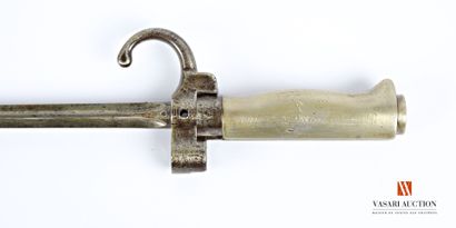 null Baïonnette réglementaire française modèle 1886 pour fusil Lebel, lame cruciforme...