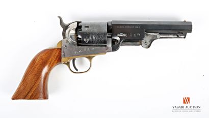 null Revolver à poudre noire Western type Colt modèle 1851 Navy calibre .36, canon...