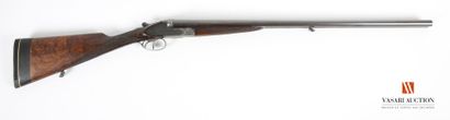 null Élégant fusil de chasse belge A.J. DEFOURNY Herstal, calibre 20-70, canons juxtaposés...