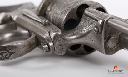 null Important revolver à broche LEFAUCHEUX, modèle « pour officier » calibre 11...
