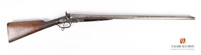 null Fusil de chasse anglais BOSS calibre 16, percussion centrale par chiens extérieurs,...