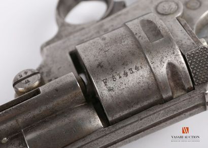 null Revolver réglementaire d'ordonnance modèle 1873, calibre 11 mm/73, canon rayé...