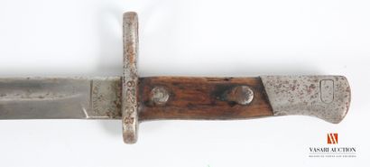 null Baïonnette espagnole type 1913, lame droite de 40 cm, marquée au talon « Artilleria...