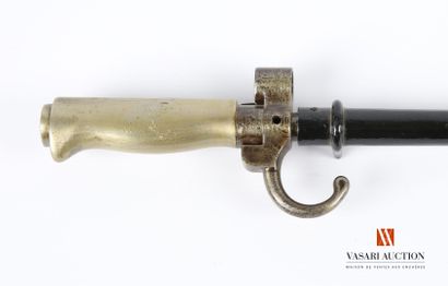 null Baïonnette réglementaire française modèle 1886 pour fusil Lebel, lame cruciforme...