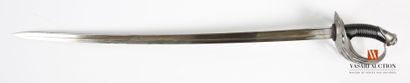 null Chilean cavalry saber, superb manufacture of the manufacture of weapons of Châtellerault,...