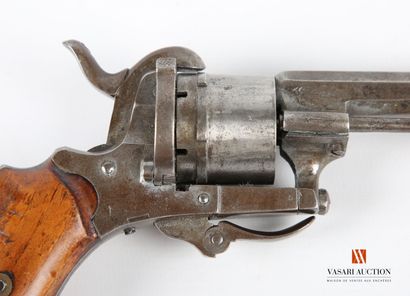 null Revolver à broche type Lefaucheux calibre 7 mm, canon octogonal, barillet à...