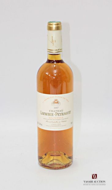 null 1 bouteille	Château LAFAURIE-PEYRAGUEY	Sauternes 1er GCC	2007
	Présentation,...