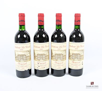 4 bouteilles	Château LA POINTE	Pomerol	1986
	Et....