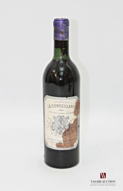 1 bouteille	Château LA CONSEILLANTE	Pomerol	1964
	Et....