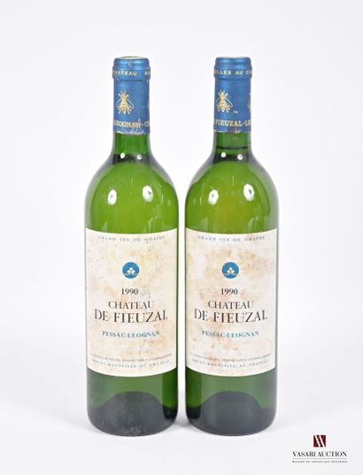 null 2 bouteilles	Château de FIEUZAL	Graves blanc	1990
	Et. fanées et tachées. N...