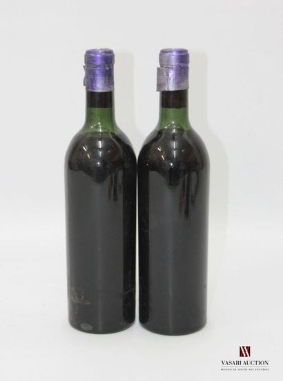2 bouteilles	Château LA CONSEILLANTE	Pomerol	1964
	Sans...