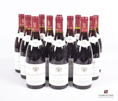 null 12 bouteilles	CHASSAGNE MONTRACHET mise Fontaine-Gagnard Prop.		1990
	Et.: 11...