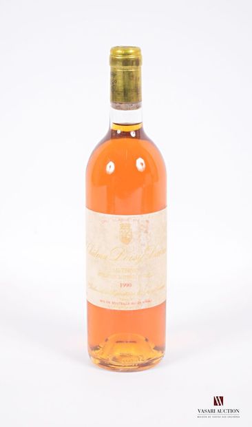 null 1 bouteille	Château DOISY DAËNE	Sauternes CC	1990
	Et. fanée et tachée. N :...