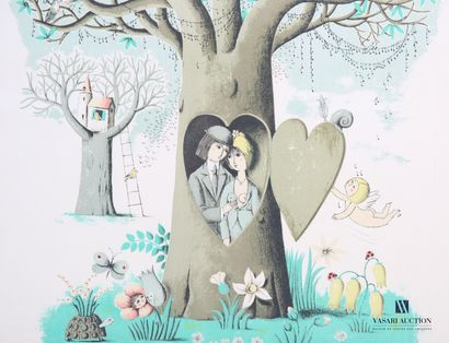 null PEYNET Raymond (1908-1999), d'après
L'arbre de l'Amour
Lithographie en couleurs...