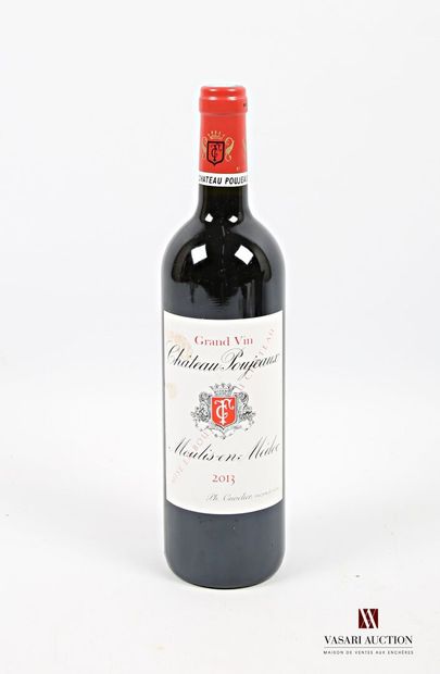 1 bouteille	Château POUJEAUX	Moulis	2013
	Et....