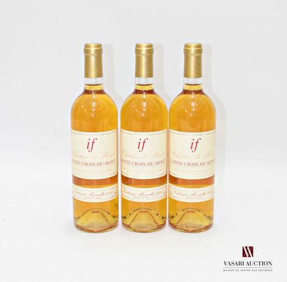 3 bouteilles	Château du MONT	Ste Croix du...