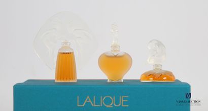 null LALIQUE
Box "Les introuvables, the ultimate collection" including :
- A bottle...