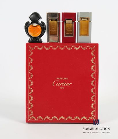 null CARTIER
Coffret contenant parfum Must, 4 ml - parfum Panthère, 4 ml - Eau de...