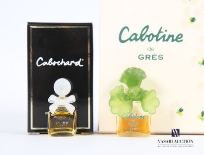 null GRES
Lot including : 
- Cabochard Perfume - 1.8 ml
- Cabochard Eau de Parfum...