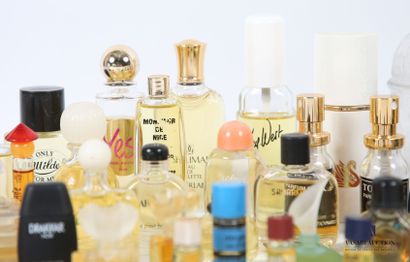 null Lot including an important lot of bottles of which Thierry Mugler, Van Cleef...