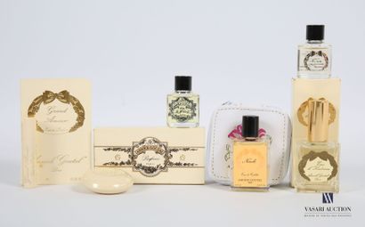 ANNICK GOUTAL 
Lot including : 
- A box 