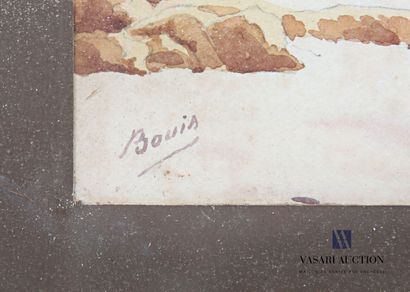 null BOUIN (XXème siècle)
Vue de Bréhat
Aquarelle
Signée en bas à gauche - Située...