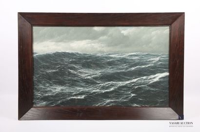 null SCHNARS-ALQUIST Hugo (1855-1939), after
Storm Warning 
Reproduction in colors
Signed...