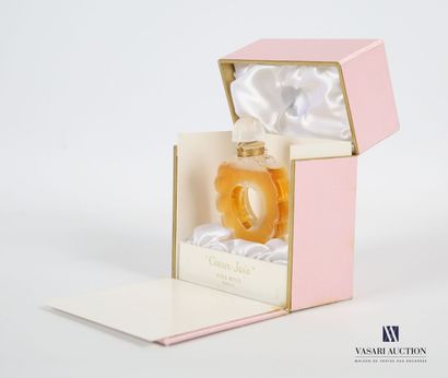 null NINA RICCI - LALIQUE
Flacon de parfum "Coeur Joie" - 15 ml
Dans son coffret
(petites...